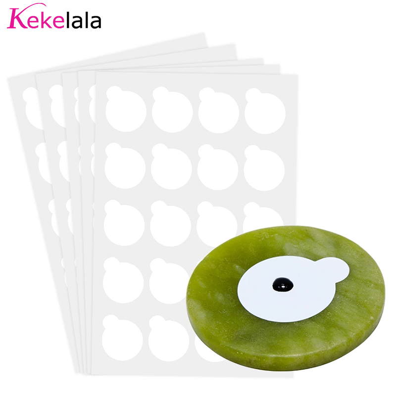 Eyelash Extension Look - Lot de 100 autocollants pour colle