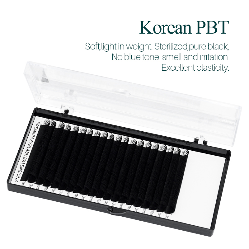Cils individuels coréens PBT,  - Eyelash Extension For Asian Eyes avis et prix