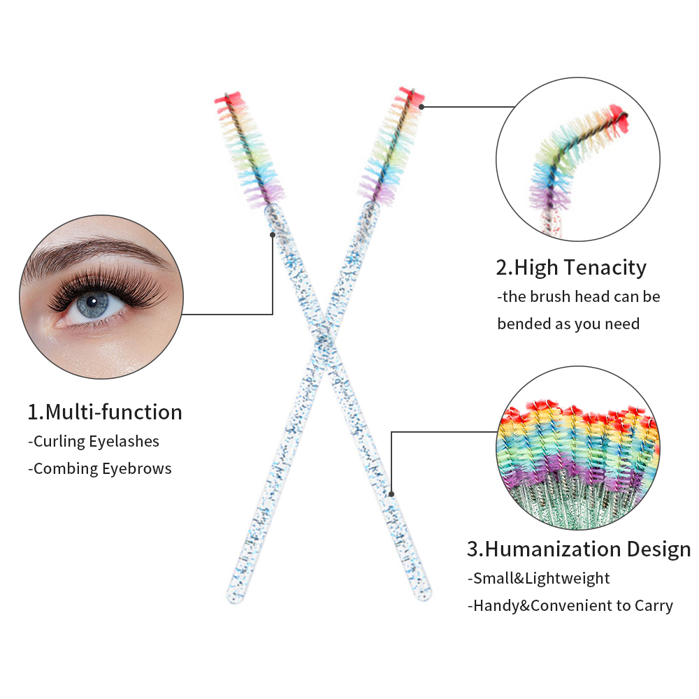 50 PCS Pinceaux de maquillage  - Eyelash Extension Look avis et prix