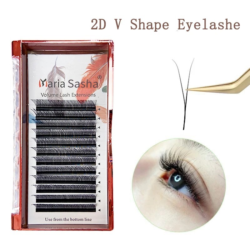 MARIA 2D Y forme cils main Pre - Eyelash Extension For Asian Eyes avis et prix